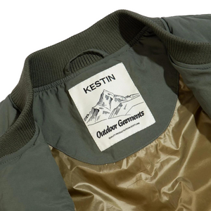 Kestin Linton Down Vest in Olive Recycled Korean Nylon