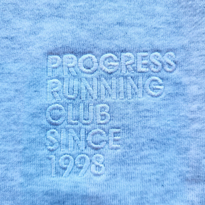 Progress Running Club PRC Club Classic Half Zip Funnel Neck Sweat in Grey