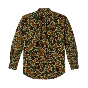 Filson Field Flannel Shirt in Frog Camo