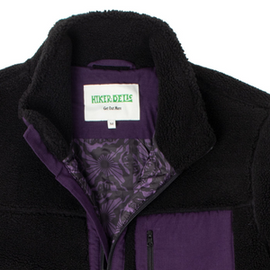 Hikerdelic Solari Fleece Jacket in Black